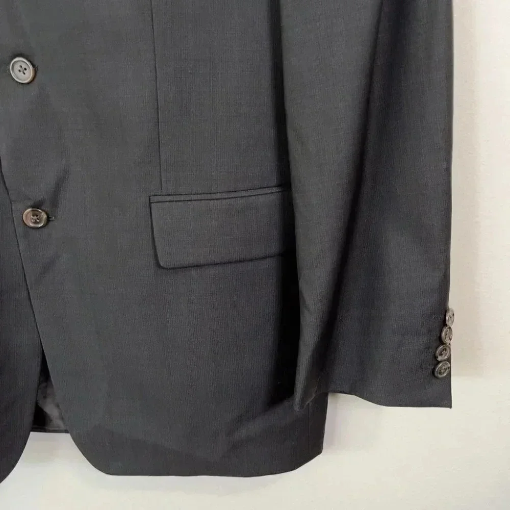 Hugo Boss Virgin Wool Super 100 Angelico Lucca Blazer Size 50 / US Size 40R